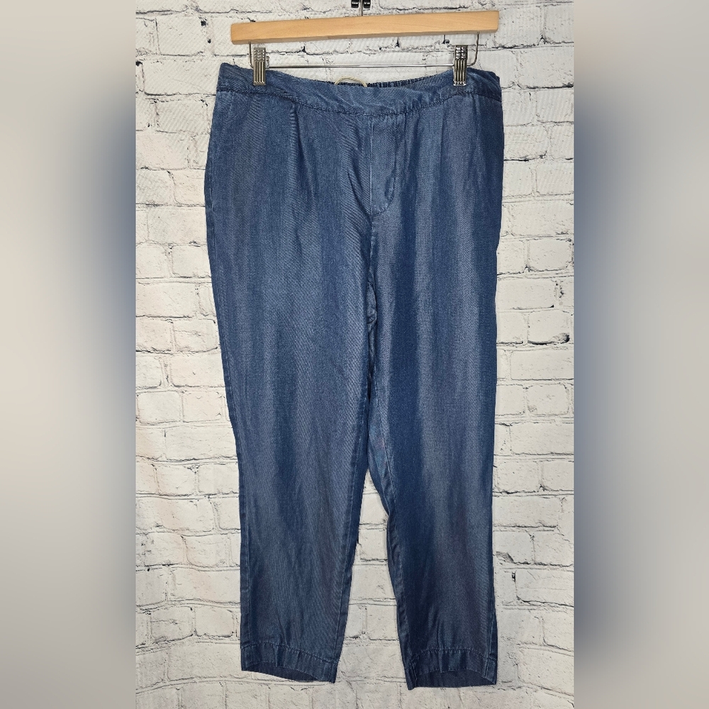 NYDJ Cropped Drawstring Pants Size 10P